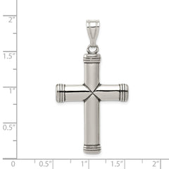 Sterling Silver Latin Cross Pendant - 5