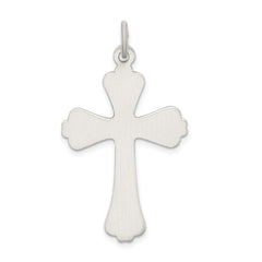 Sterling Silver Antiqued Cross Pendant - 2
