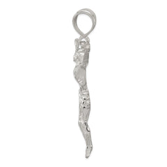 Sterling Silver Corpus (Crucified Christ) Pendant - 2