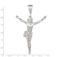 Sterling Silver Corpus (Crucified Christ) Pendant - 2