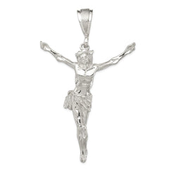 Sterling Silver Corpus (Crucified Christ) Pendant - 2