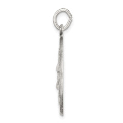 Sterling Silver Antiqued Ecce Homo Medal - 7