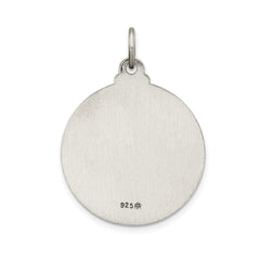 Sterling Silver Antiqued Ecce Homo Medal - 7