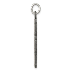 Sterling Silver Antiqued 4-way Medal - 4