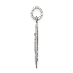 Sterling Silver Antiqued Miraculous Medal - 23