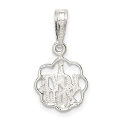 Sterling Silver I Love You Charm
