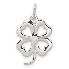 Sterling Silver 4-leaf Clover Charm - 2