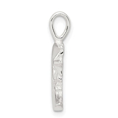 Sterling Silver Moon w/Star Charm
