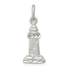 Sterling Silver Lighthouse Charm - 3