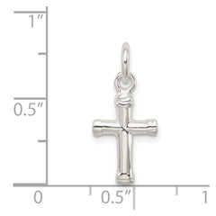 Sterling Silver Cross Charm - 5