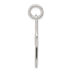 Sterling Silver Latin Cross Charm - 4