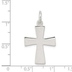 Sterling Silver Latin Cross Charm - 4