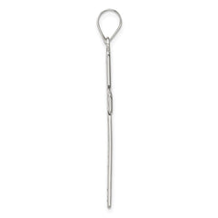 Sterling Silver Latin Cross Pendant - 7