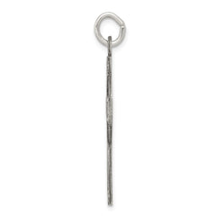 Sterling Silver Antiqued Celtic Cross Charm - 4