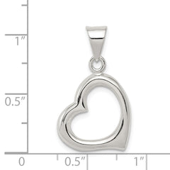 Sterling Silver Heart Pendant - 3