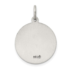 Sterling Silver Antiqued St. Jude Thaddeus Medal