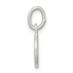 Sterling Silver D/C Cherub Disk Charm