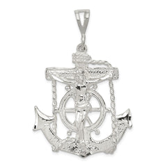 Sterling Silver Mariner Cross Pendant - 3
