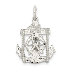 Sterling Silver Mariner Cross Pendant - 2