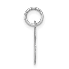 Sterling Silver Rhodium-plated Letter G Initial Charm - 2