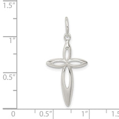 Sterling Silver Passion Cross Charm