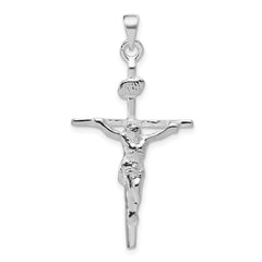 Sterling Silver INRI Crucifix Pendant - 9