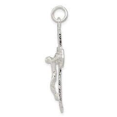Sterling Silver Crucifix Pendant - 21