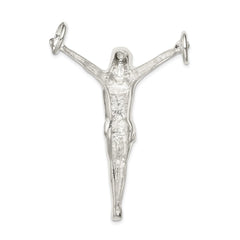 Sterling Silver Corpus (Crucified Christ) Pendant - 3
