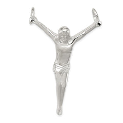 Sterling Silver Corpus (Crucified Christ) Pendant - 3