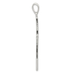 Sterling Silver Latin Cross Pendant - 3