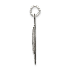 Sterling Silver Antiqued Miraculous Medal - 29
