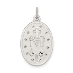 Sterling Silver Miraculous Medal - 9