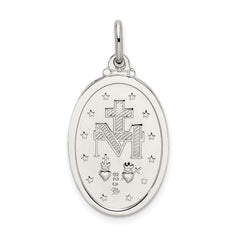 Sterling Silver Miraculous Medal - 4