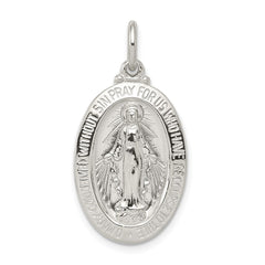Sterling Silver Miraculous Medal - 4