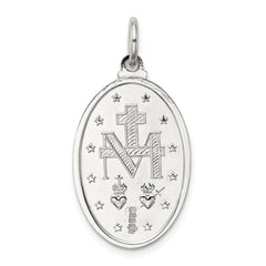 Sterling Silver Miraculous Medal - 5