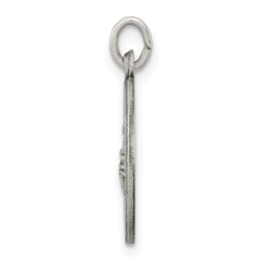 Sterling Silver Antiqued De La Providencia Medal - 2