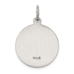 Sterling Silver Antiqued San Juan Los Lagos Medal