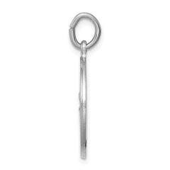 Sterling Silver Rhodium-plated Saint Christopher Medal - 11