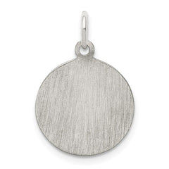 Sterling Silver Rhodium-plated Saint Joseph Medal - 2