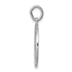 Sterling Silver Rhodium-plated Saint Joseph Medal