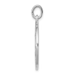 Sterling Silver Rhodium-plated Saint Joseph Medal - 3
