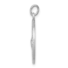 Sterling Silver Rhodium-plated Saint Jude Thaddeus Medal - 2
