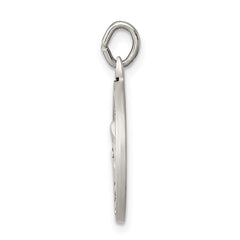 Sterling Silver Antiqued Saint Anne Medal - 2