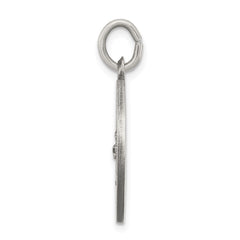 Sterling Silver Antiqued Saint Francis Medal - 2