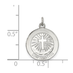 Sterling Silver Confirmation Medal - 2