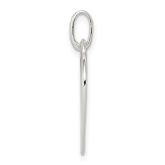 Sterling Silver Polished Heart Charm - 2