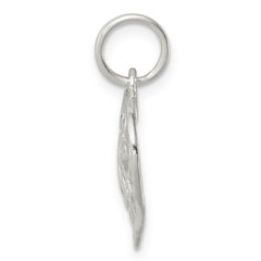 Sterling Silver Heart Charm - 2