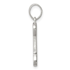 Sterling Silver Bone Pendant