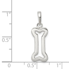 Sterling Silver Bone Pendant