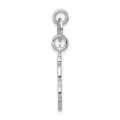 Sterling Silver Letter K Initial Charm - 2